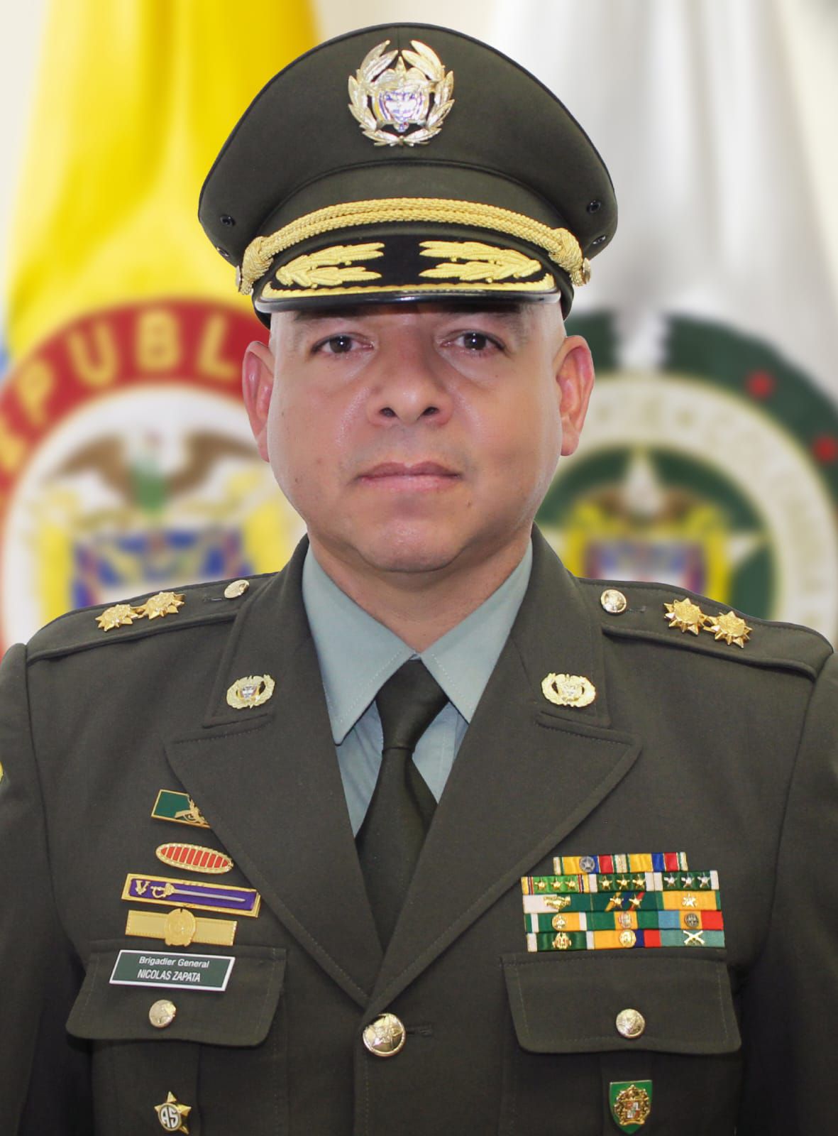 El general Nicolas Zapata también se desempeñó como comandante de Policía Metropolitana de Cartagena - crédito Policía Nacional