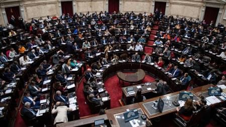 El oficialismo cuenta con 118 diputados propios y ya estaría cerca de obtener quórum para el martes (Télam)