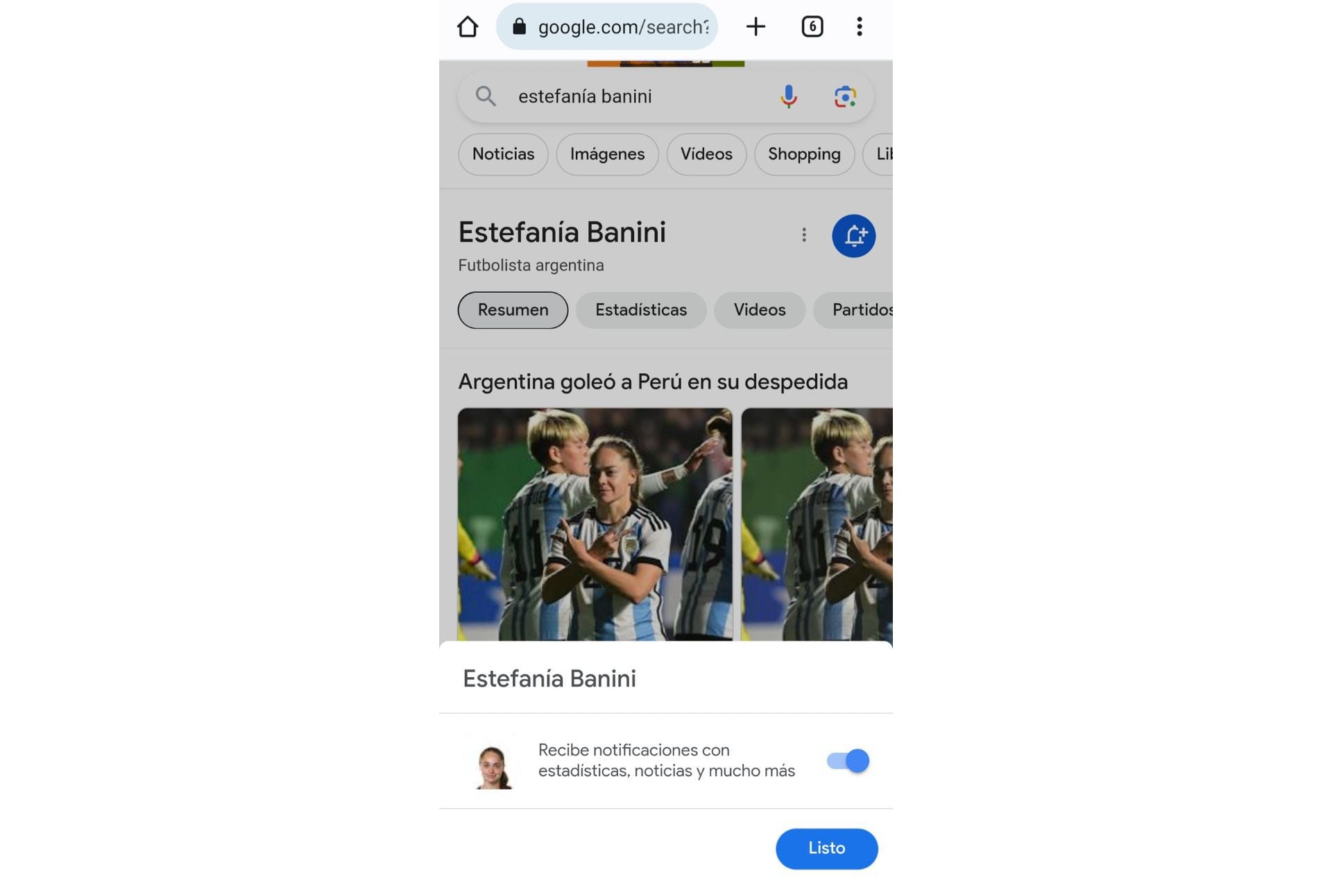 Google y la Copa Mundial Femenina: sigue a las jugadoras y accede a estadísticas en tiempo real. (Google)