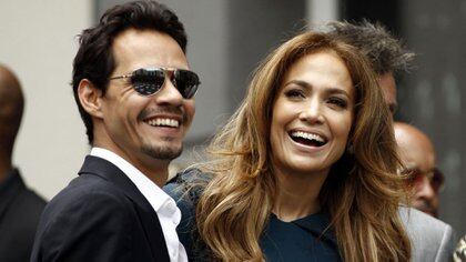 Jennifer López y Marc Anthony se separaron en 2017 tras siete años de matrimonio (AP)