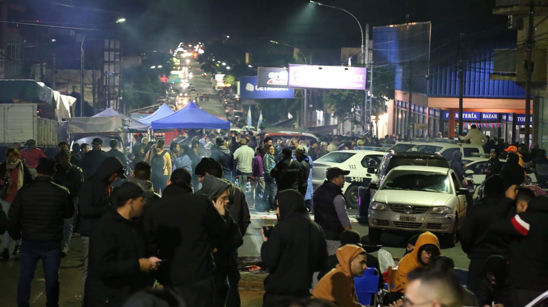 Protesta policial en Misiones