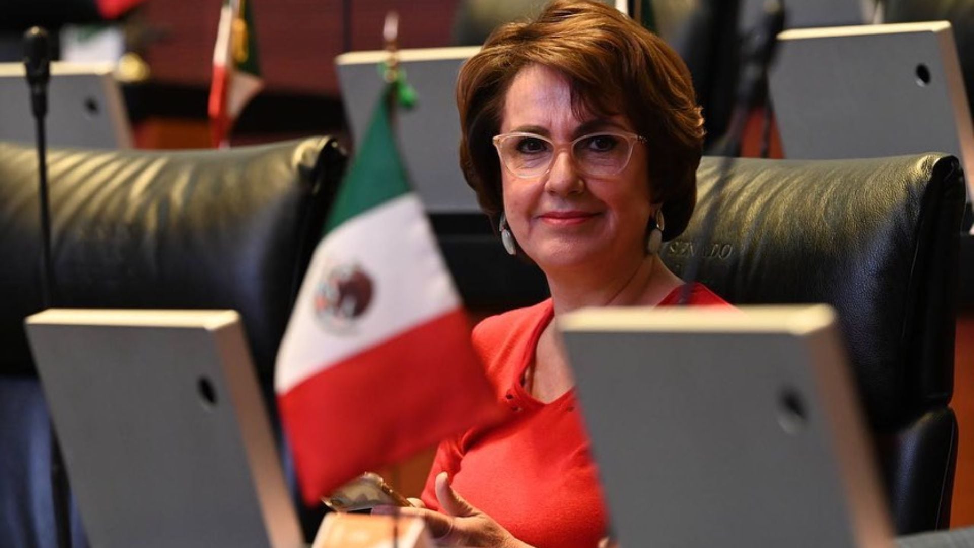 Patricia Mercado Castro, senadora de Movimiento Ciudadano que se opone a la precandidatura de Roberto Palazuelos para el Senado.