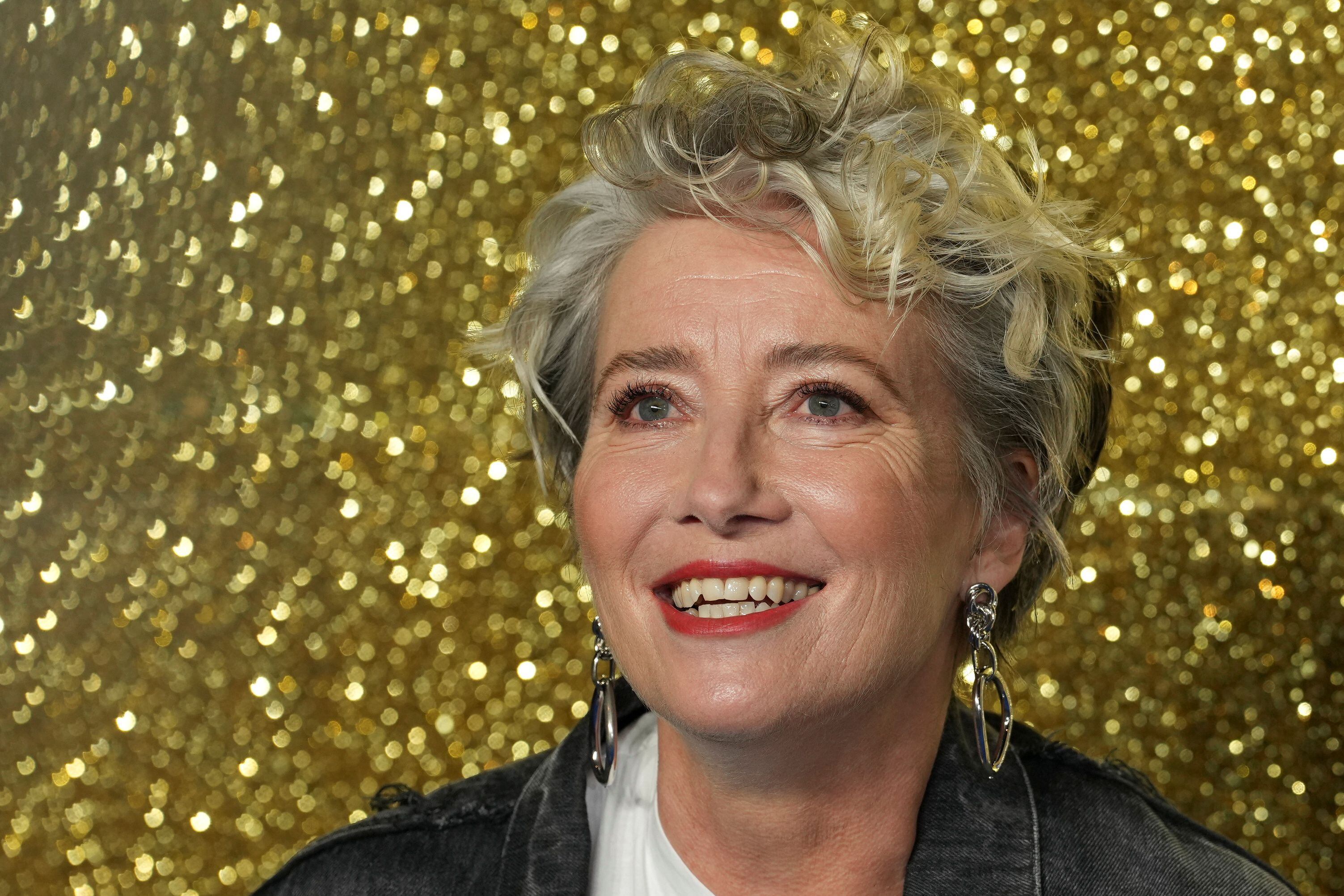 La extraordinaria actriz Emma Thompson, en una imagen de 2022. (REUTERS/Maja Smiejkowska)