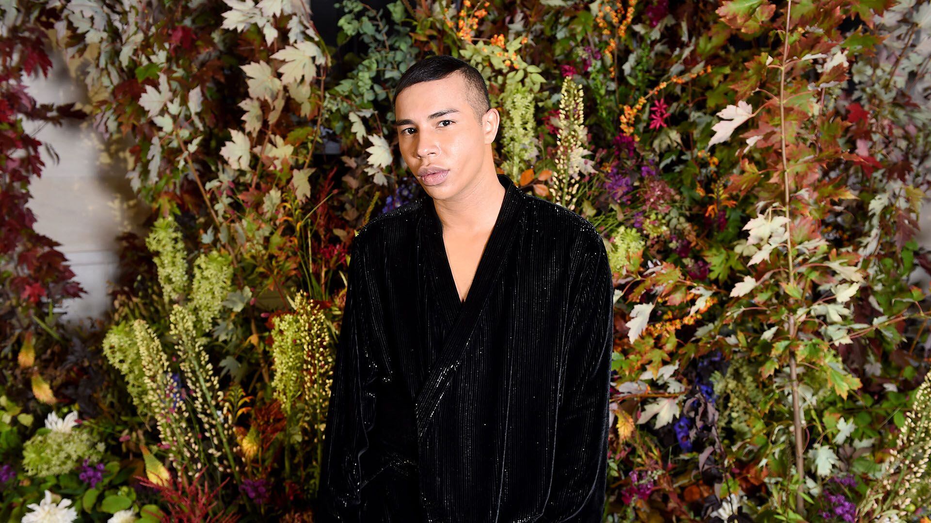 El diseñador Olivier Rousteing (Getty Images)