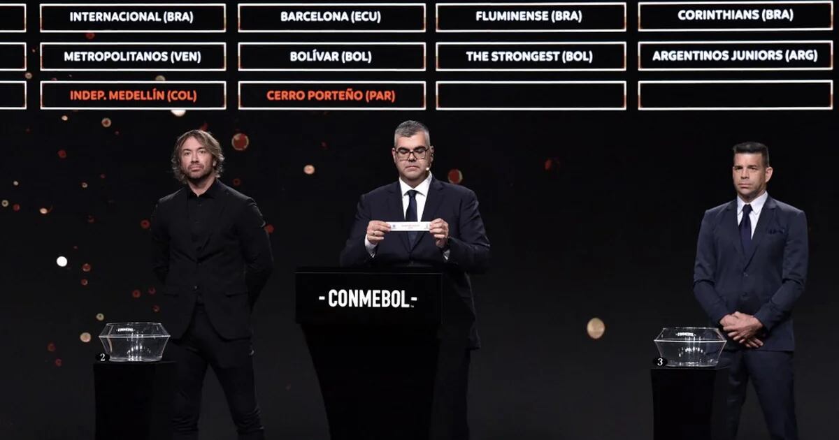 The Copa Libertadores groups are drawn: the hype, time, TV and everything  there is to know - Infobae