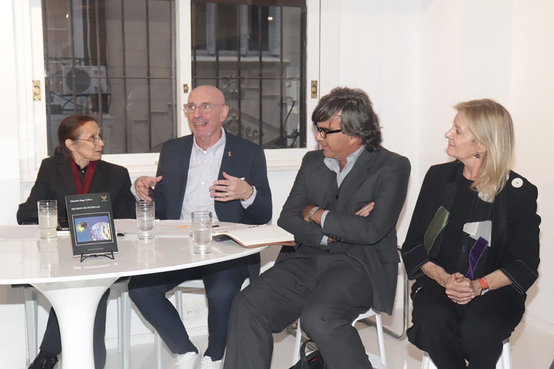 Silvia Delfino, Eduardo Gálvez, Jaime Kleidermacher y Cecilia Caballero