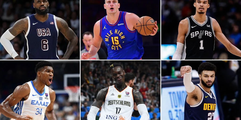 El básquet olímpico, repleto de estrellas de la NBA: quiénes estarán en París 2024 y los rivales que amenazan el reinado de Estados Unidos