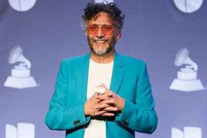 Fito Paez, uno de los ganadores de la noche ( REUTERS/Danny Moloshok)