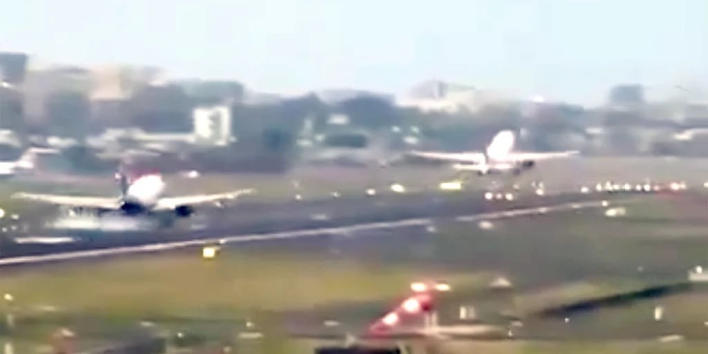 Dos aviones de pasajeros estuvieron cerca de chocar en el aeropuerto de Mumbai