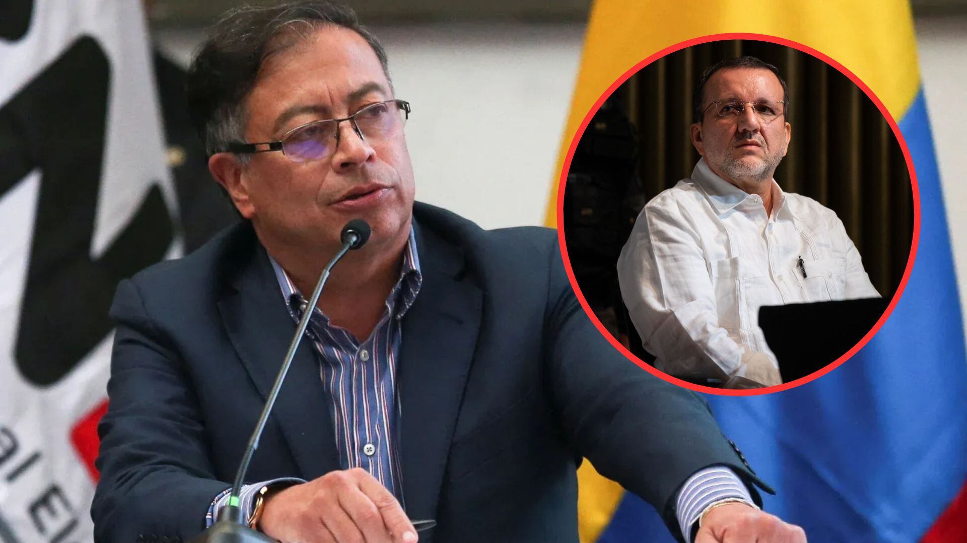 El presidente de la República, Gustavo Petro, pidió que se escuche en declaración jurada a Carlos Mario Jiménez, alias Macaco. Fotos: Colprensa-EFE