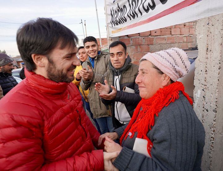 La campaña de Nacho Torres apuntó a las recorridas en el territorio 