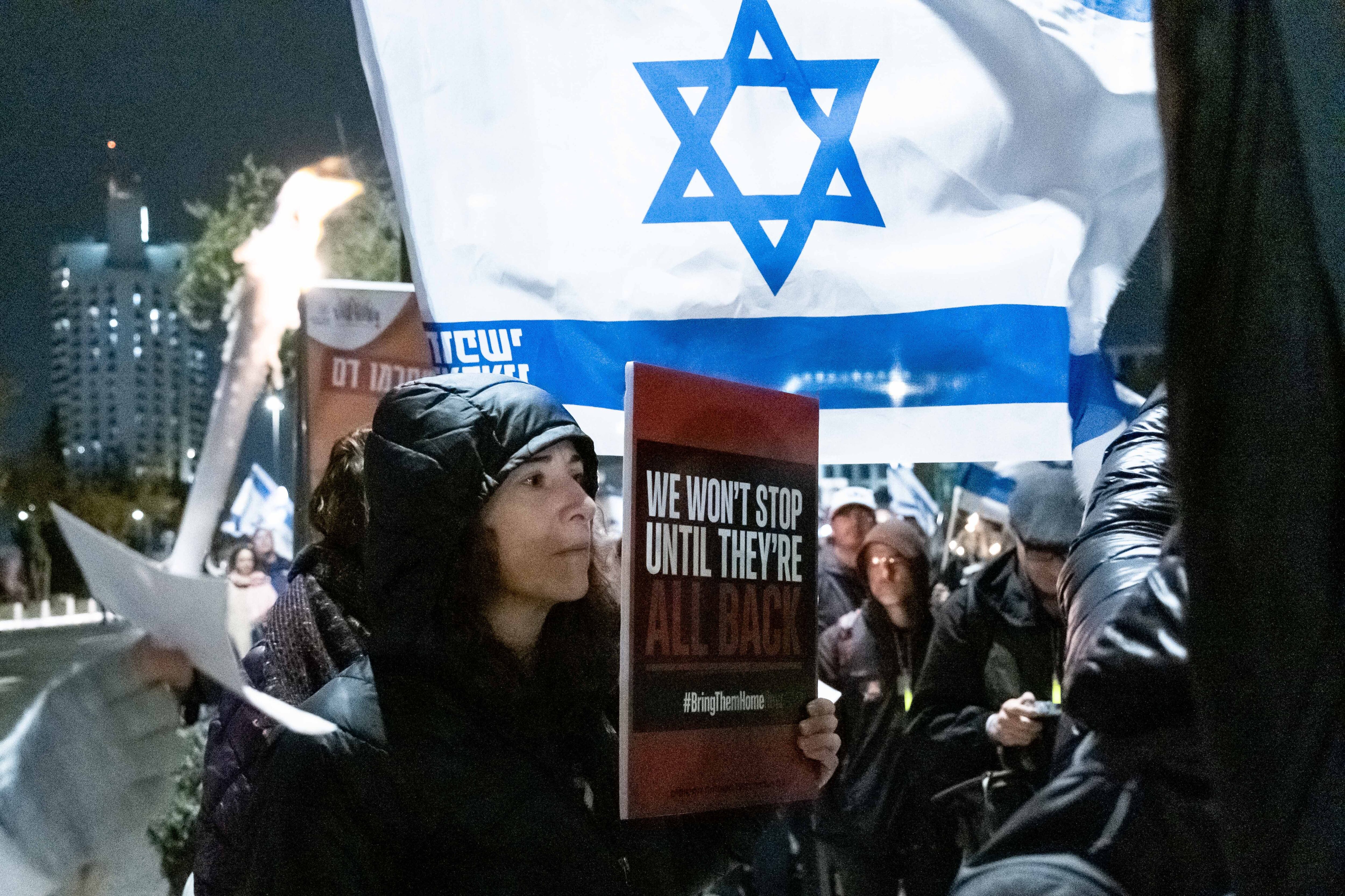 Marcha en Jerusalén para exigir la liberación de los rehenes. Europa Press/Contacto/Nir Alon/Archivo
