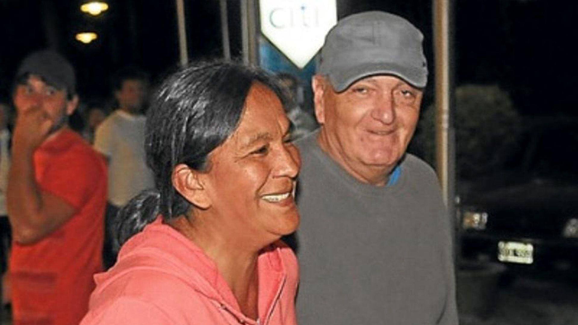 Milagro Sala junto a su marido