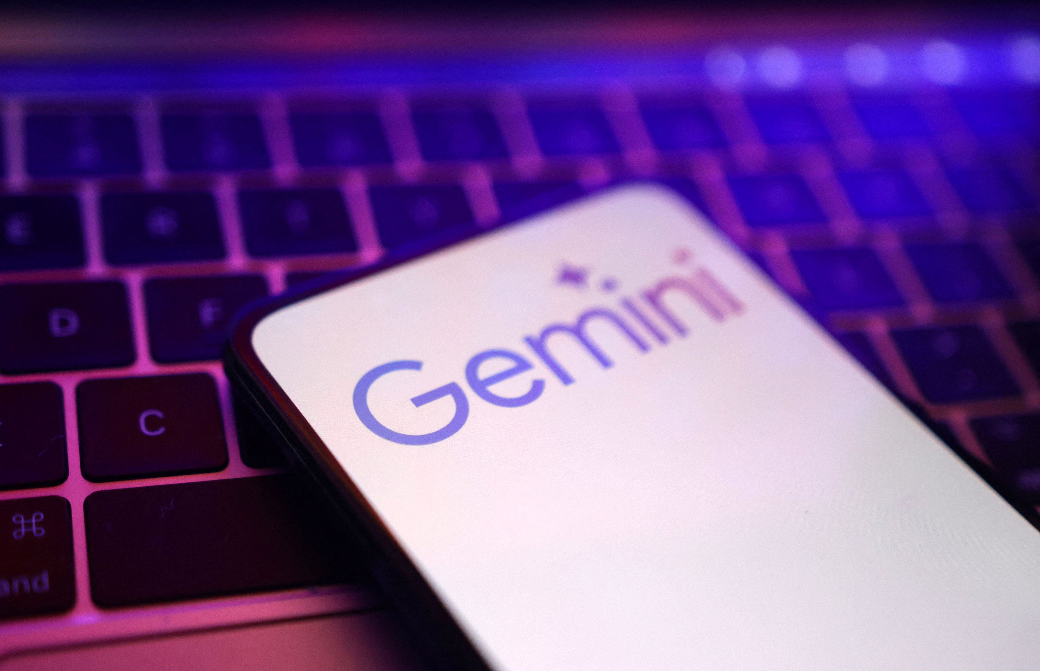 Gemini es el chatbot de Google que utiliza IA. REUTERS/Dado Ruvic/Illustration