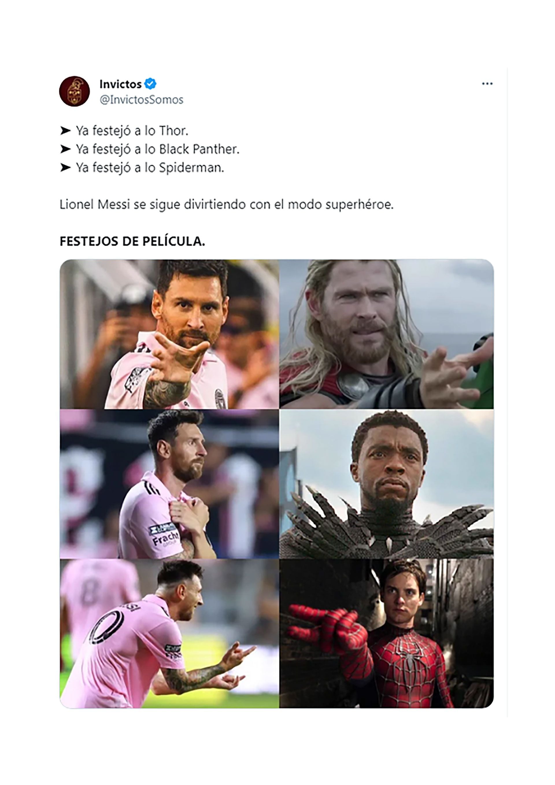 MEMES MESSI INTER MIAMI SPIDERMAN