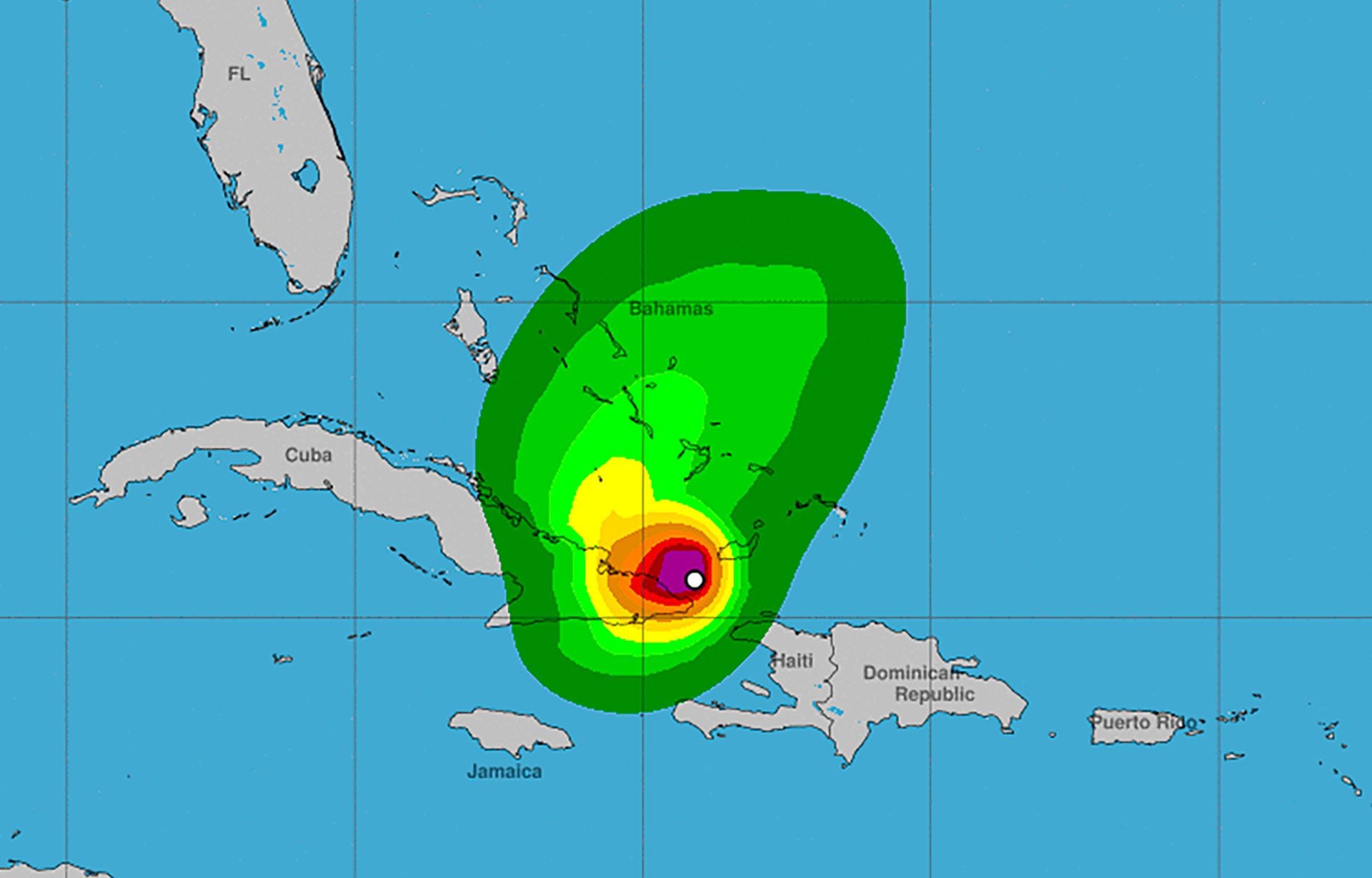 El huracán Oscar tocó tierra en Cuba