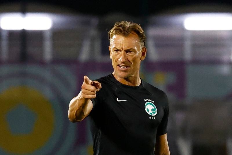 Herve Renard reconoció la trayectoria de Tata Martino como entrenador (REUTERS/Suhaib Salem)