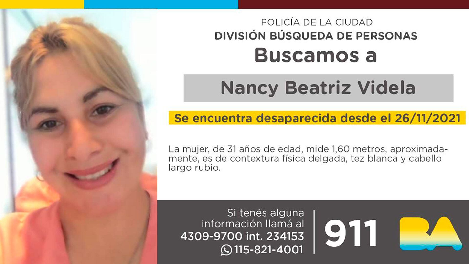 Cronología Del Caso Nancy Videla Del Misterio De Los Chats Al Llamado Anónimo Clave Que Terminó 6716