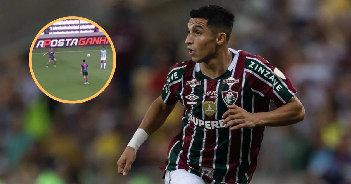 Bellissimo assist di Kevin Serna per il gol di John Arias nella partita del Fluminense contro la Juventude del Campionato Brasiliano 2024