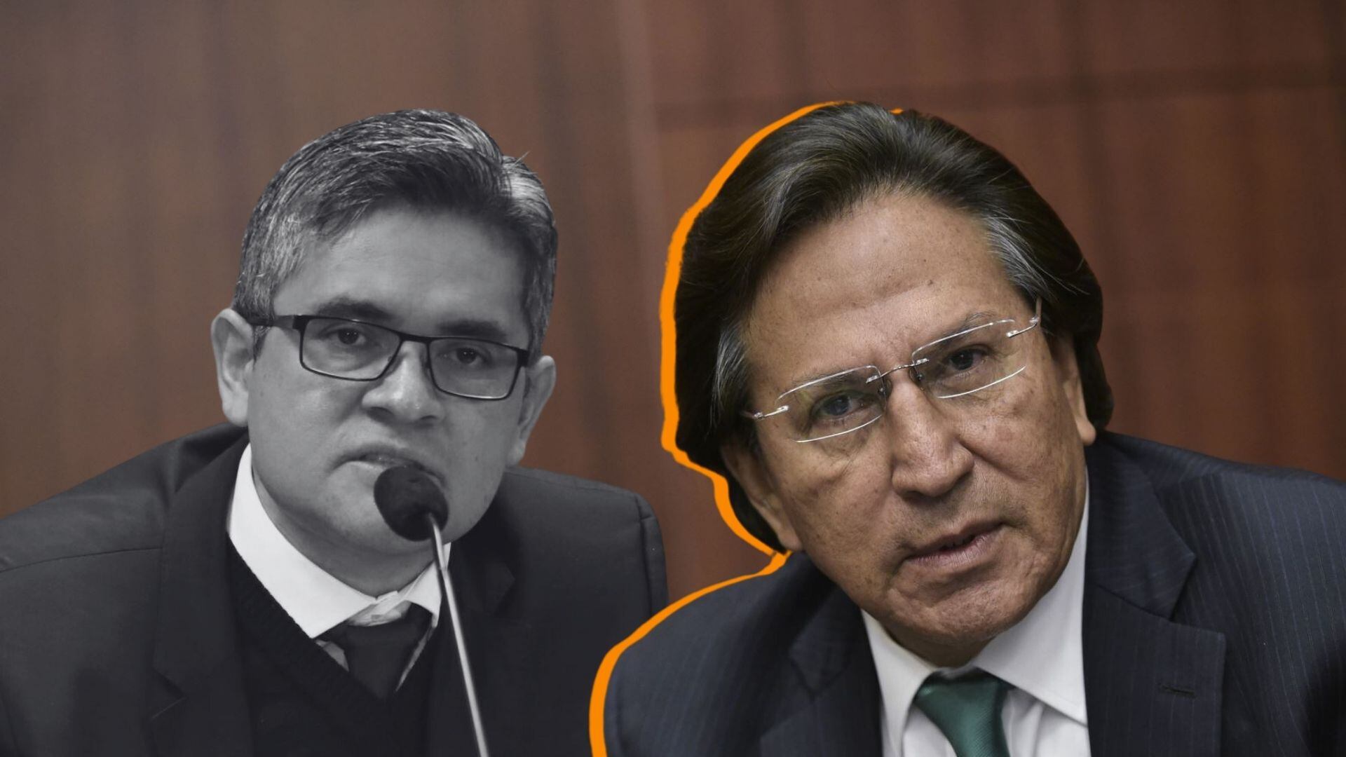 Alejandro Toledo y José Domingo Pérez