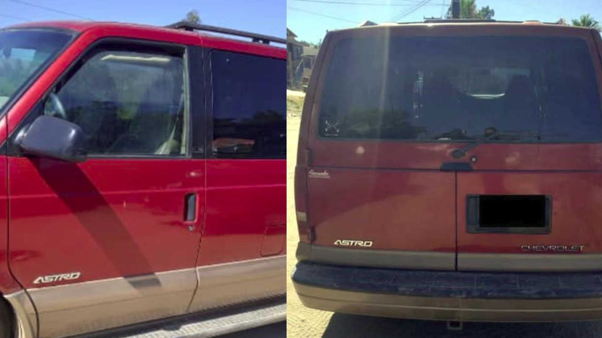 La camioneta en la que fueron localizados los cadáveres quedó a disposición de las autoridades correspondientes (Foto: Twitter@Eco1_LVM)