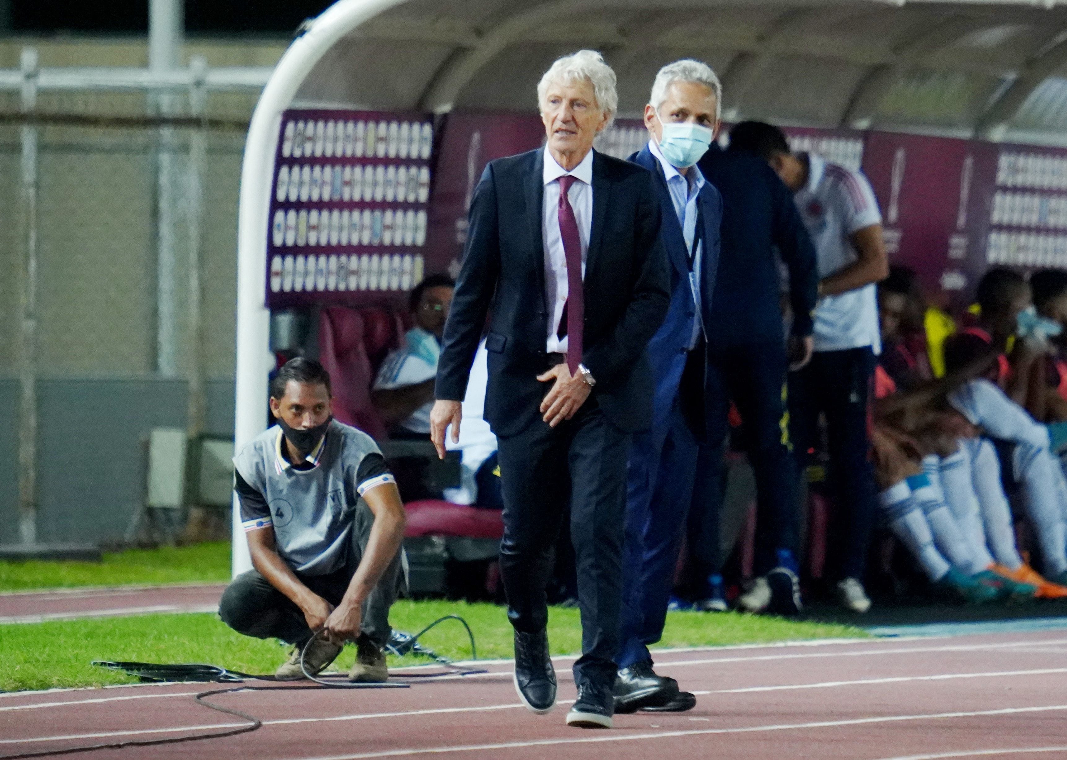 José Pekerman, que entrenó a Venezuela hasta finales de las eliminatorias a Qatar 2022, llegaría a Racing - crédito Manaure Quintero/REUTERS