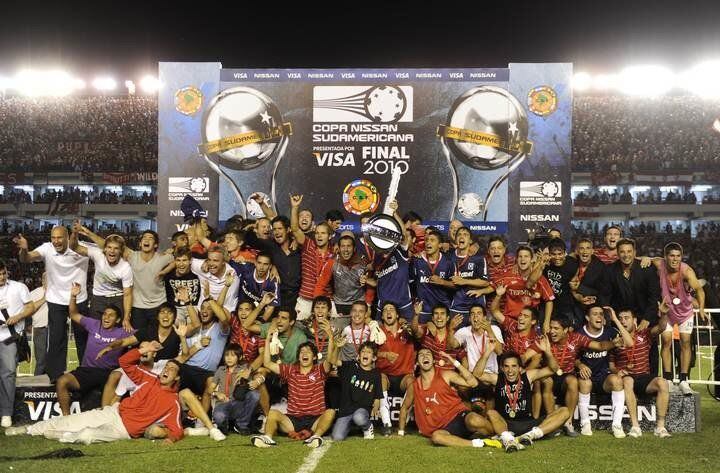 Independiente venció en tanda de penales a Goiás de Brasil. Foto: Conmebol.