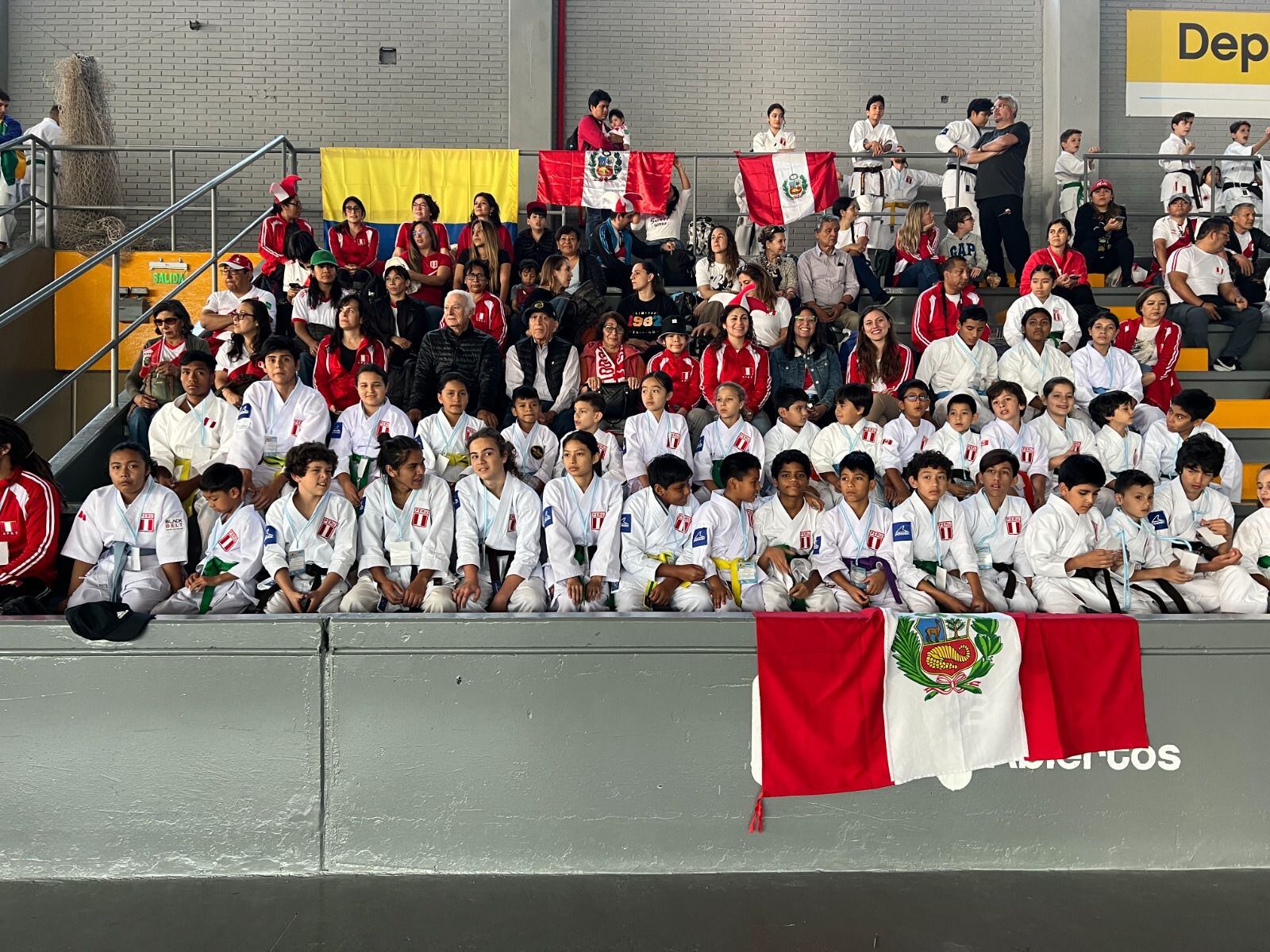 Perú tuvo la segunda delegación más numerosa en el Panamericano de Karate-Do Tradicional 2023. Crédito: Difusión