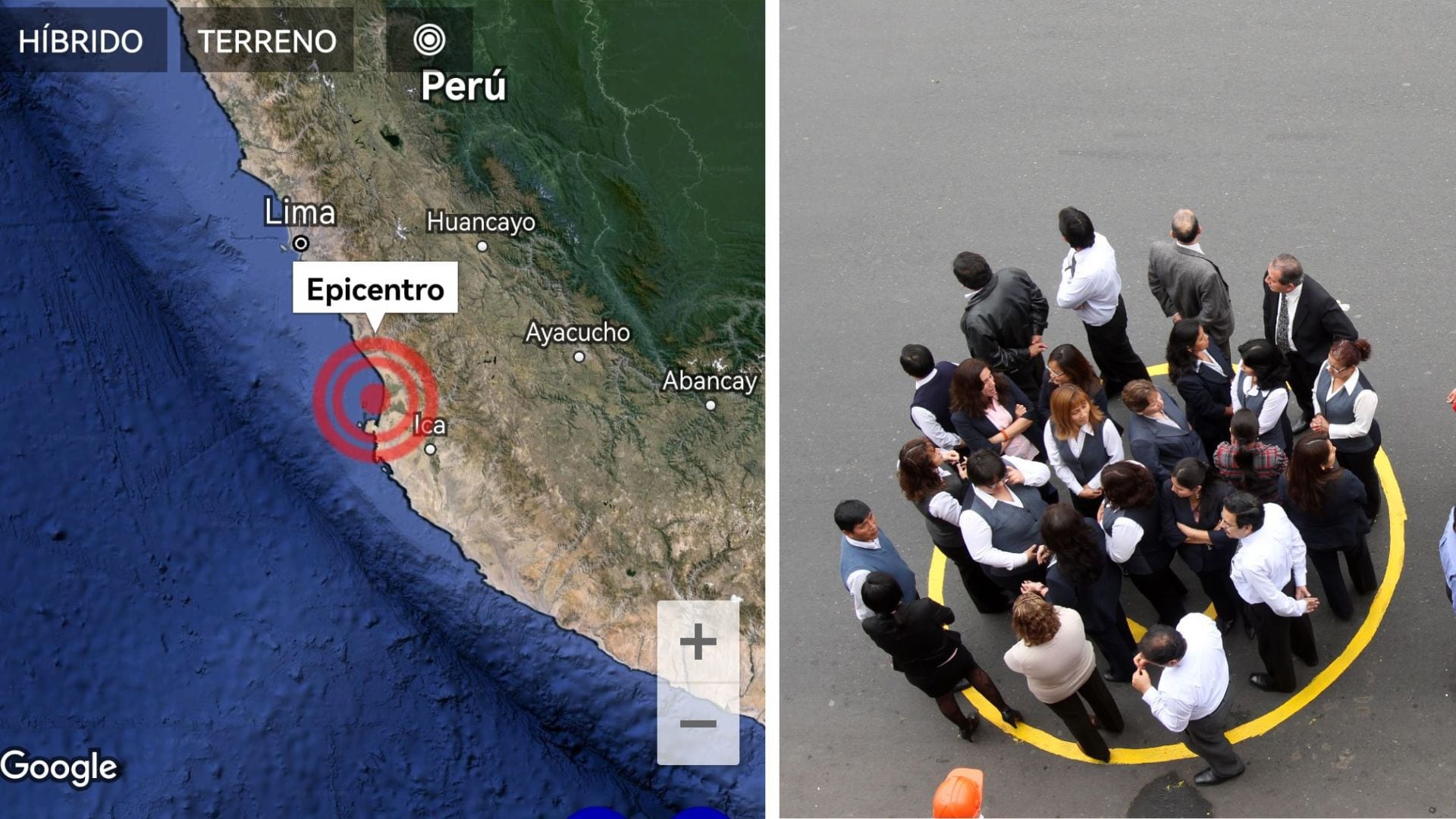 Sismo en Peru