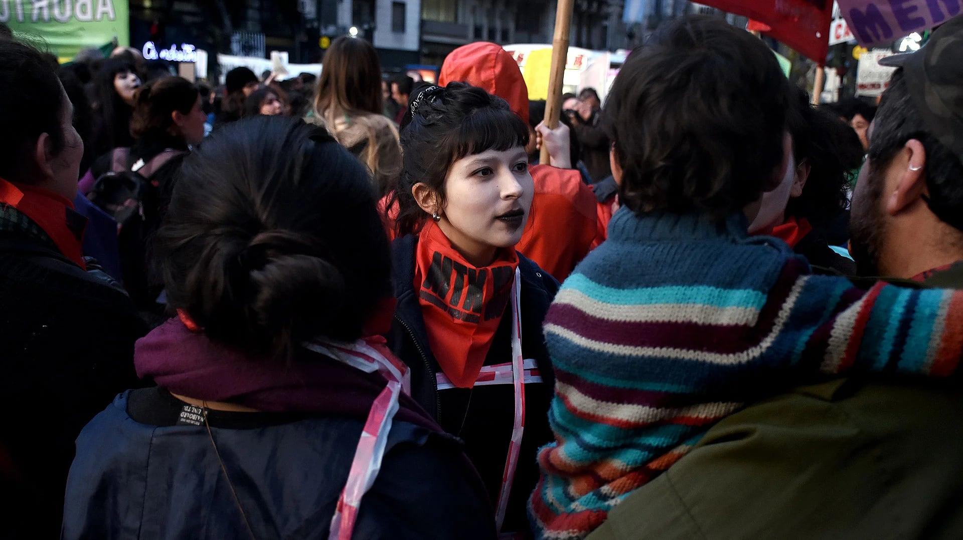 Por segundo año consecutivo, el 3 de junio se convirtió en una fecha emblemática para luchar por los derechos de la mujer (Nicolás Stulberg)