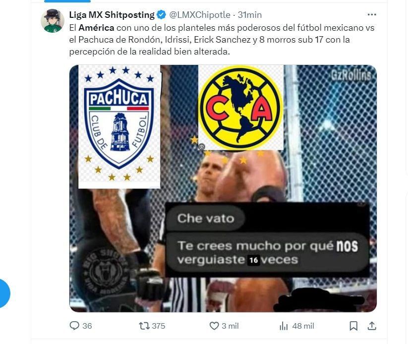 Pachuca vs América Concacaf memes - 30 abril