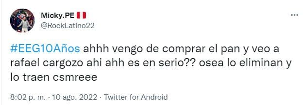 Usuarios critican a Esto es Guerra. (Captura Twitter)