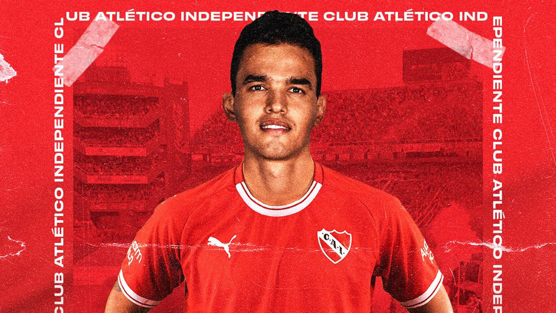 Independiente presentó a Felipe Aguilar como refuerzo