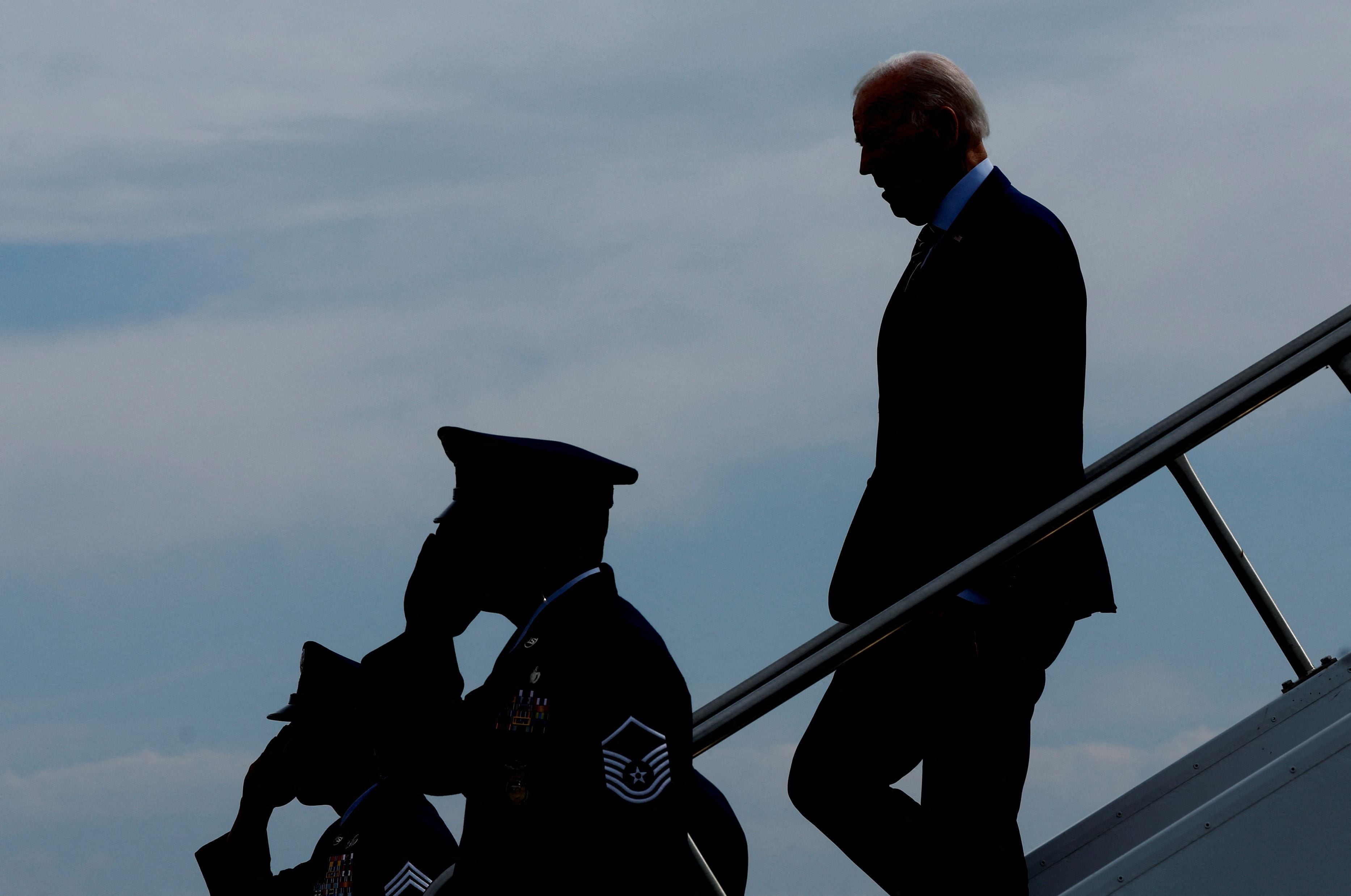 Biden tenía programado volar a Utah más tarde ese día y visitar un hospital de Asuntos de Veteranos en Salt Lake City (REUTERS/Jonathan Ernst)