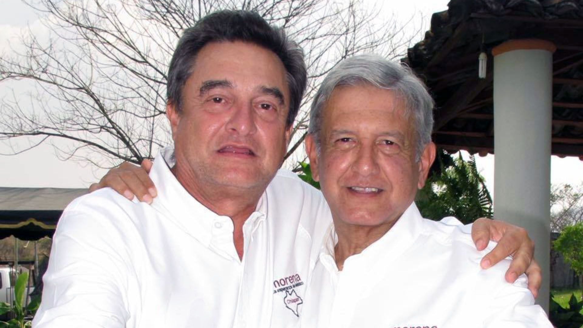 Pío Lorenzo y Andrés Manuel López Obrador (FOTO: Archivo)