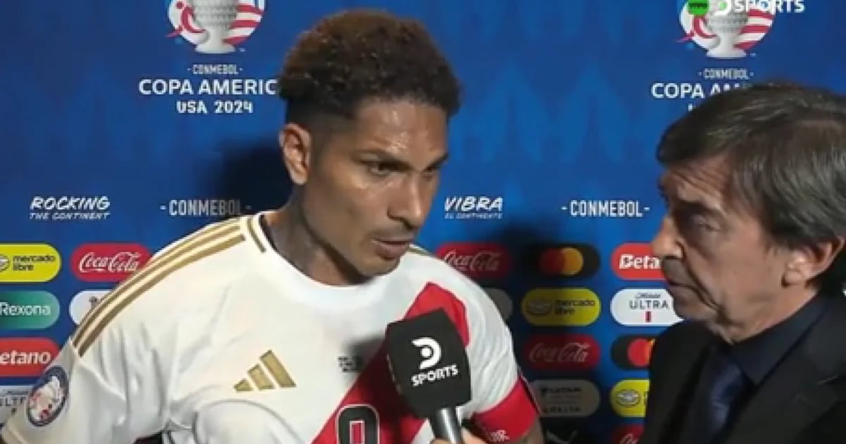 Paolo Guerrero mistook Canada for Jamaica after Peru drew with Chile in 2024 Copa America