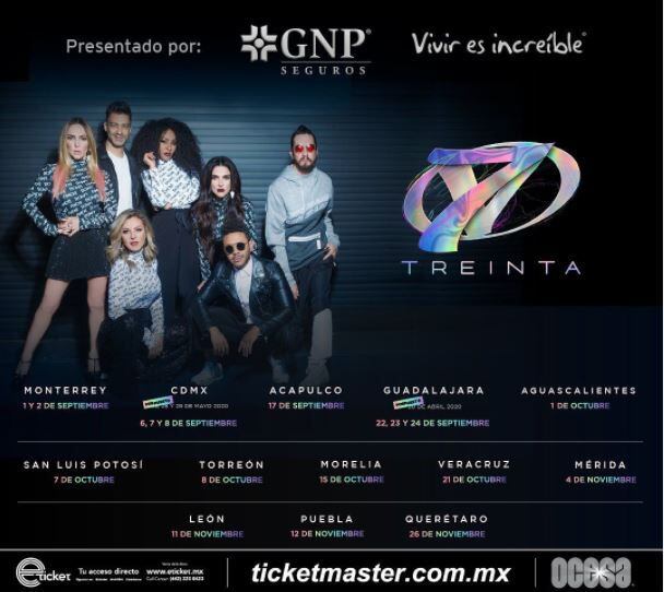 OV7 fechas de la gira 2022 por 30 años