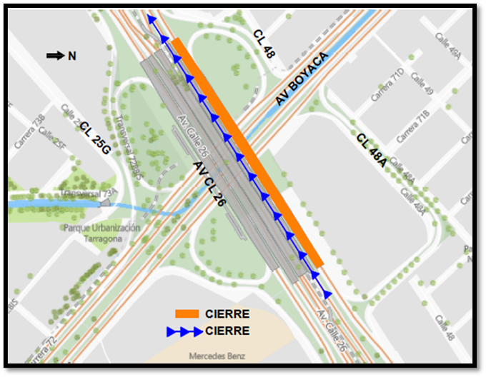 Trazos De La Nqs Y Calle 26 Estarán Cerradas Por Obras Desde El 12 De