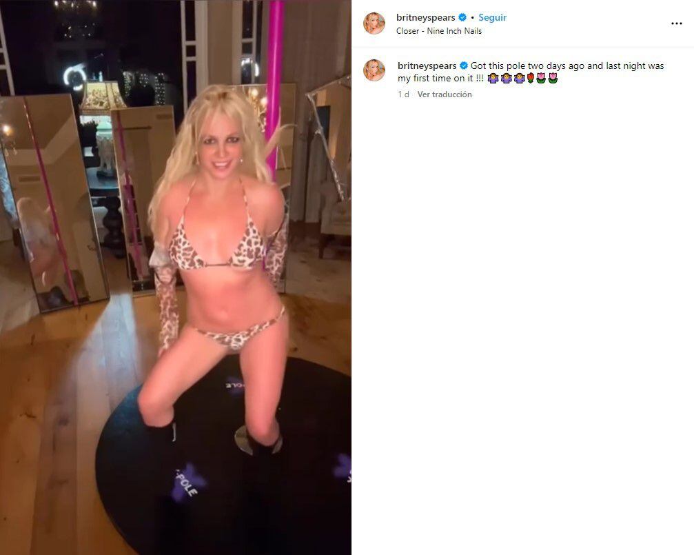 Britney Spears desactivó los comentarios de su Instagram