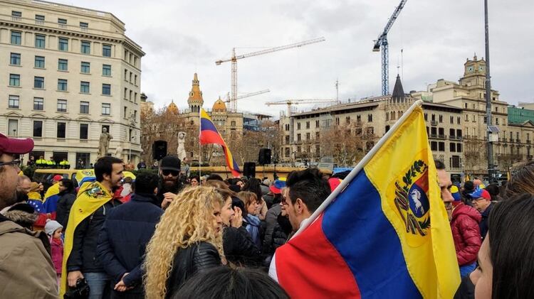 Los venezolanos en Barcelona (@amir_richani)
