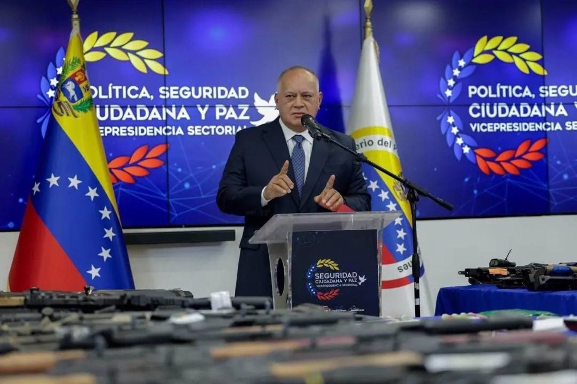 14/09/2024 El ministro del Interior de Venezuela, Diosdado Cabello POLITICA SUDAMÉRICA VENEZUELA MINISTERIO DEL INTERIOR DE VENEZUELA 