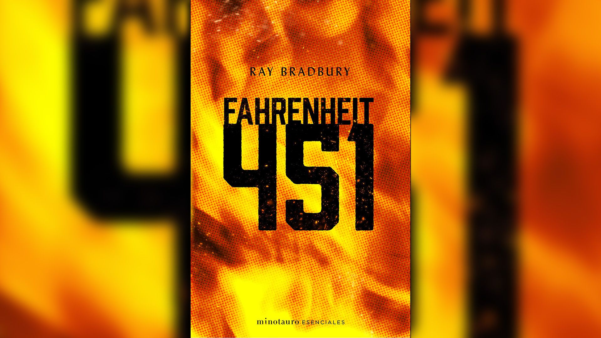 Portada del libro “Fahrenheit 451″ de Ray Bradbury