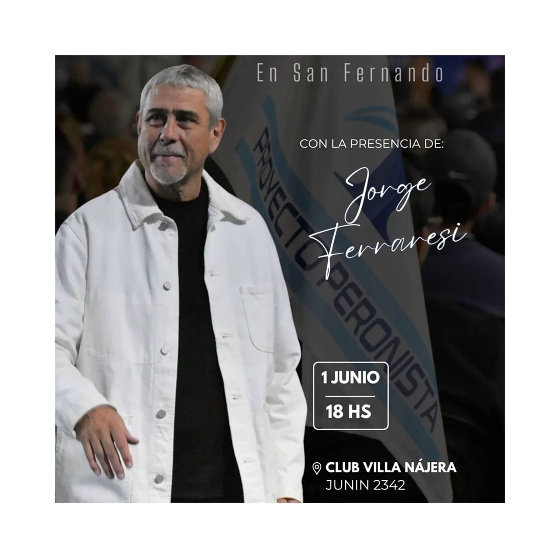 jorge ferraresi en san fernando