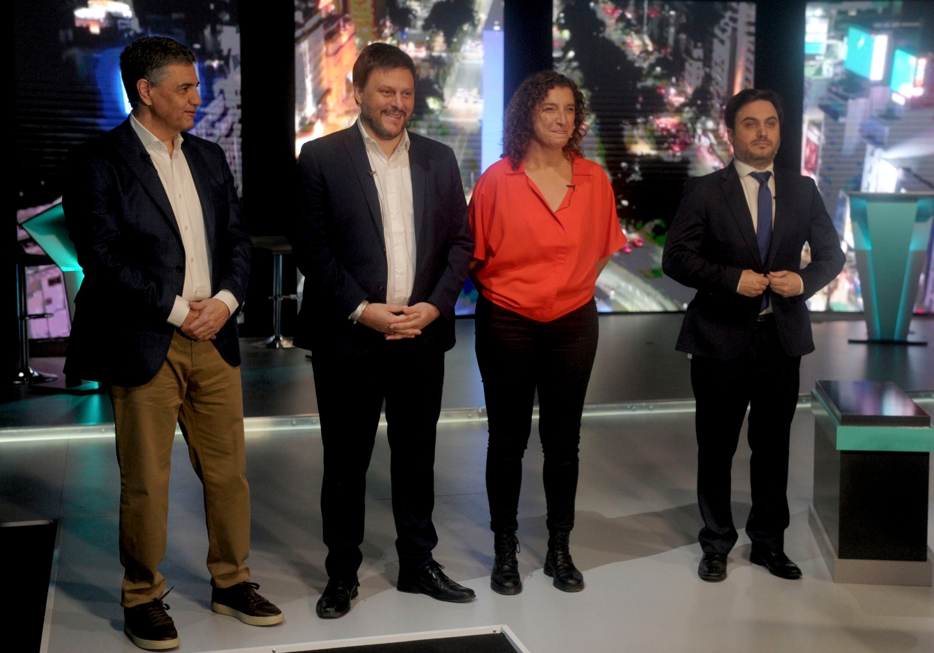 Debate de la ciudad 2023 - candidatos a jefe de Gobierno