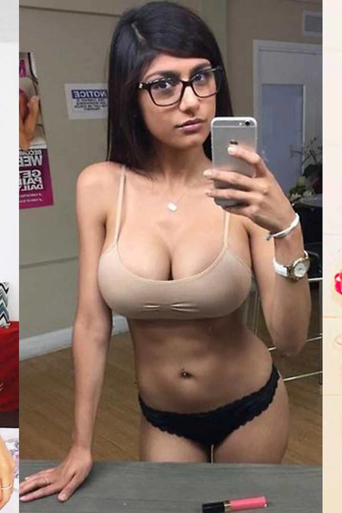 Mia Khalifa dejará su carrera como actriz porno para alentar a equipos de  básquet y hockey sobre hielo - Infobae