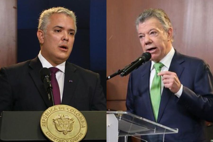 Así Va La Pelea Entre Iván Duque Y Juan Manuel Santos Por Convertirse