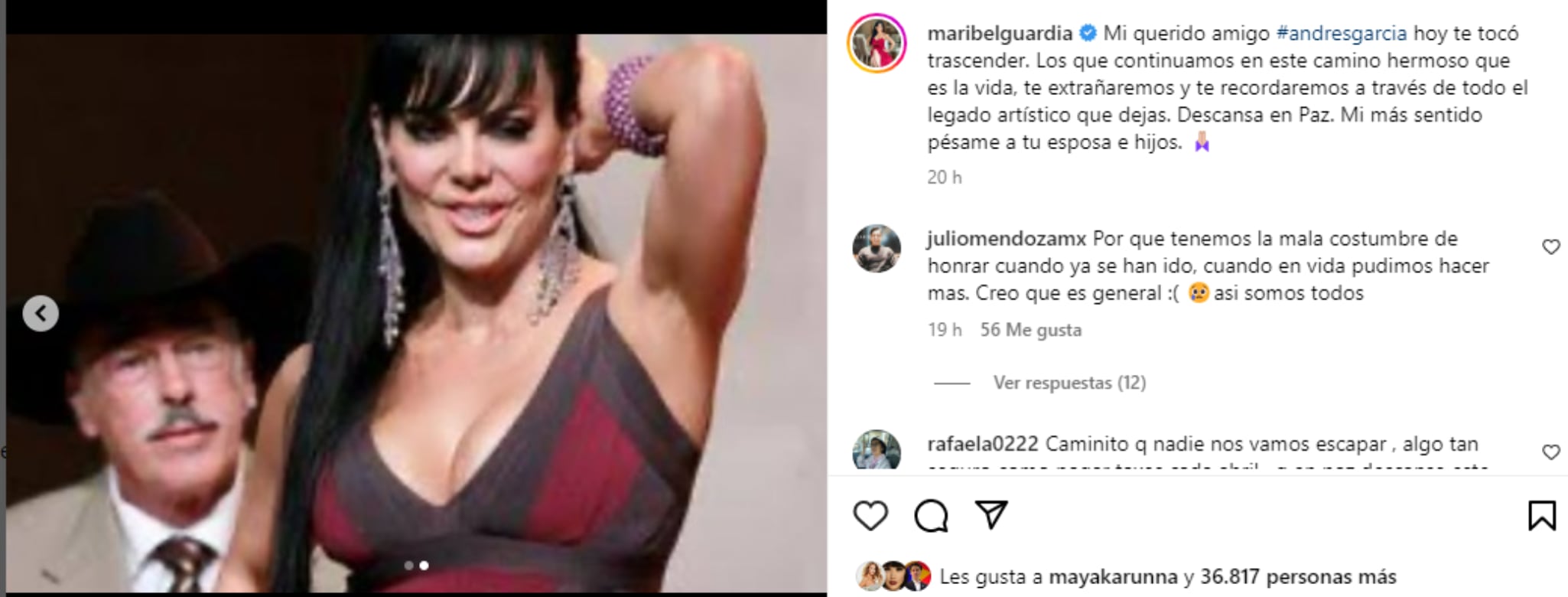 Al estilo de Ari Telch Maribel Guardia recibió críticas por homenaje a