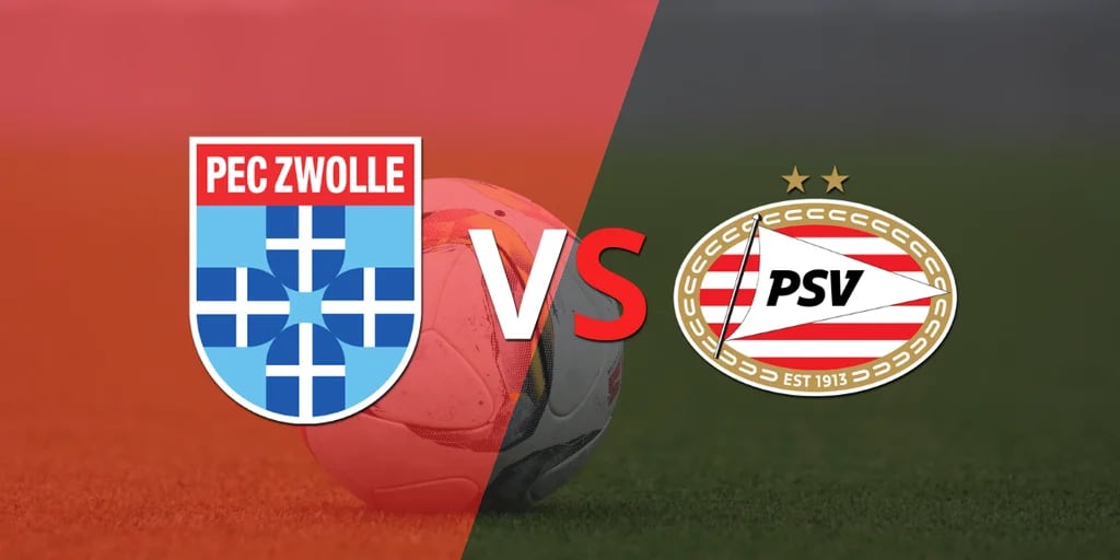 Se enfrentan PEC Zwolle y PSV por la fecha 34