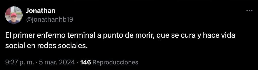 Usuarios critican a Alberto Fujimori por dejarse ver sin oxígeno, pese a que advirtió que se encuentra mal de salud.