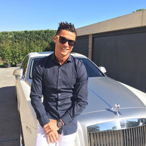 El auto de lujo de Cristiano Ronaldo